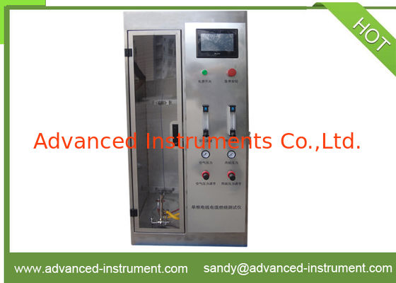 Automatic Vertical Flame Propagation Test Apparatus with Fume Hood  and LCD Display
