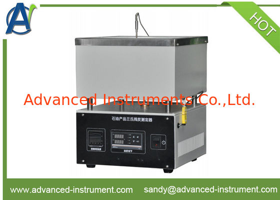 MCRT Micro Carbon Residue Tester ASTM D4530 for Lubricating Oil and Diesel