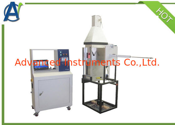 ASTM D3014A Vertical Flame Height, Time of Burning, and Loss of Mass Tester