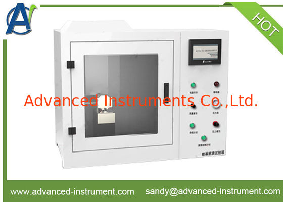 ISO 6941 Textile Fabric Vertical Flame Spread Time Test Equipment