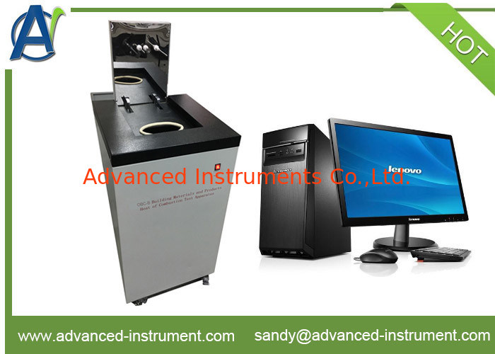 EN ISO 1716 Bomb Calorimeter For Fire Test of Building Products